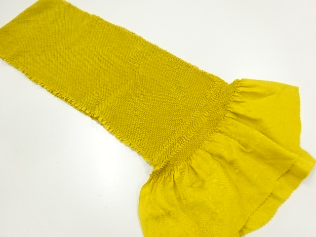 正絹　振袖用　絞り　帯揚げ